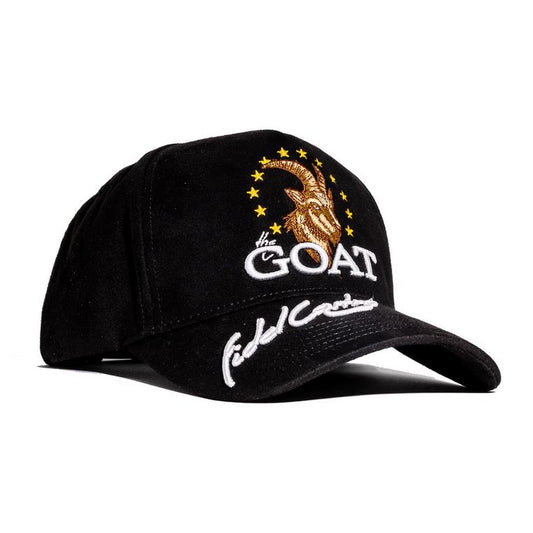 GALLO FINO BLACK SNAPBACK COLABORACION MARCA REGISTRADA GFTHEGOAT MR