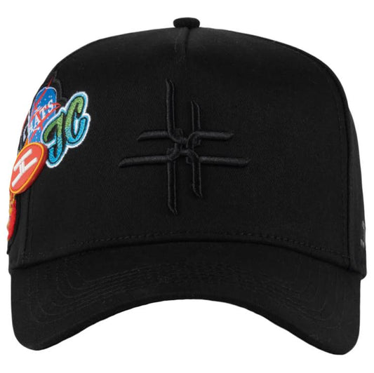 JC HATS BLACK BUSINESS SNAPBACK 1821 BLK