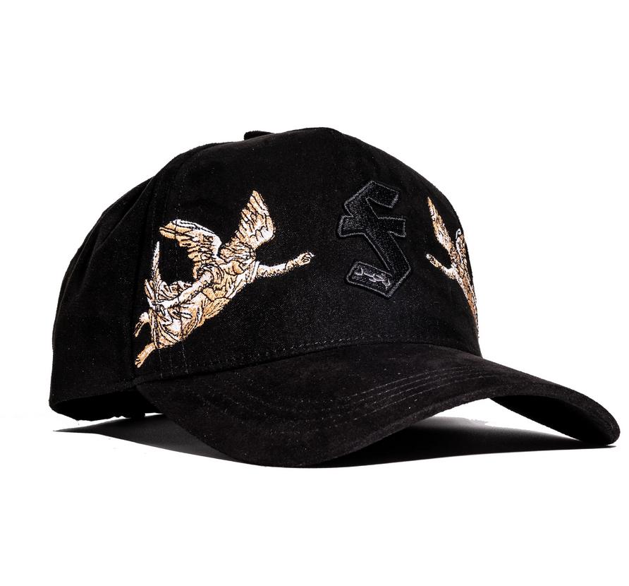 GALLO FINO BLACK SNAPBACK HAT GFFINOANGELES9 BLK