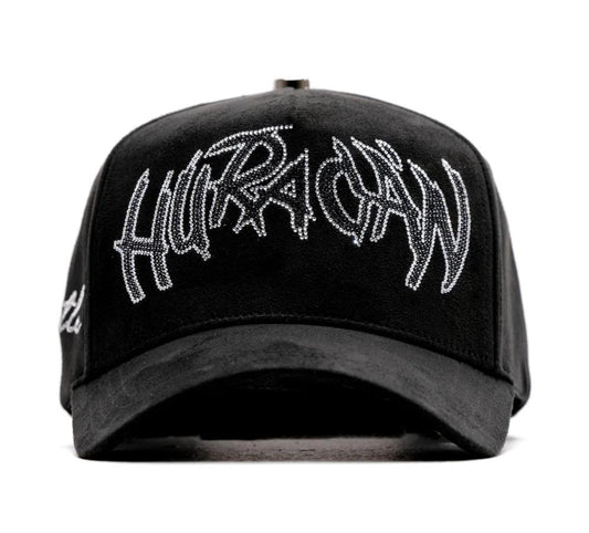 EL BARBAS HURACAN BLACK SNAPBACK HAT BARHURACAN