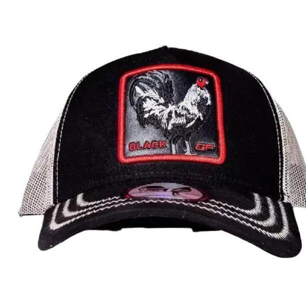 GALLO FINO BLACK SNAPBACK HAT GFGALLOBLKRETRO