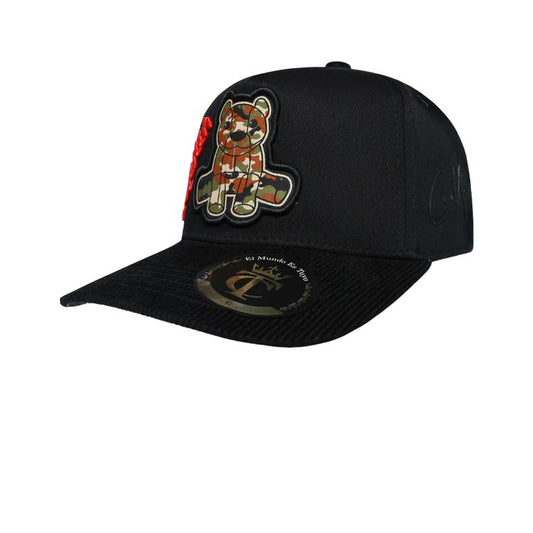 CONTTI HATS BLACK SNAPBACK OSO BELIKIN BLK