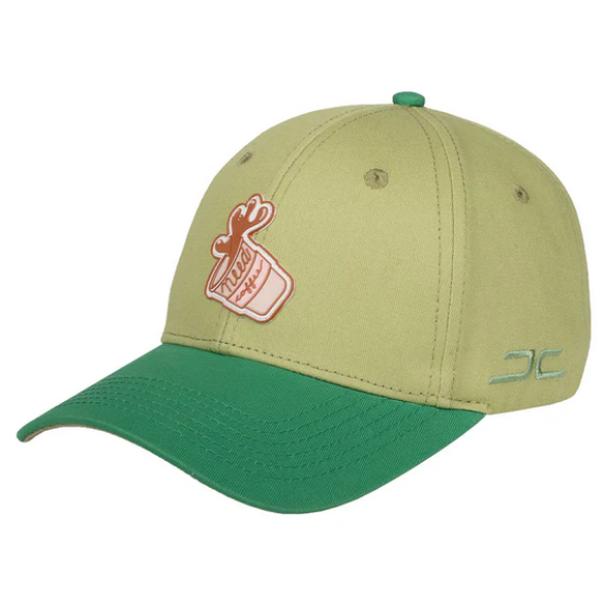 JC HATS GREEN WOMENS COFFEE LOVER CURVE ADJUSTABLE HAT 1773 GREEN