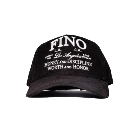 GALLO FINO BLACK SNAPBACK HAT GFFINO LABLK