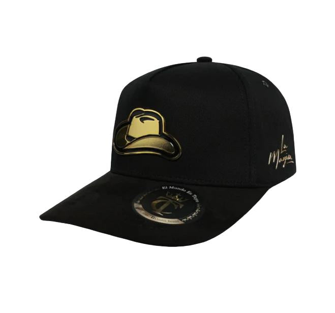 CONTTI HATS BLACK LA MAYIZA HAT SOMBREROCURVE BLK