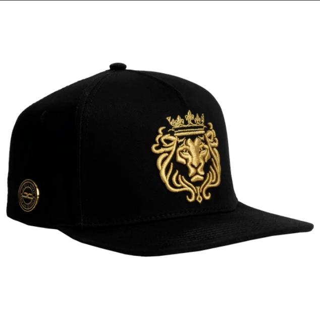 JC HATS BLACK EL REY 1253 BLK/GLD