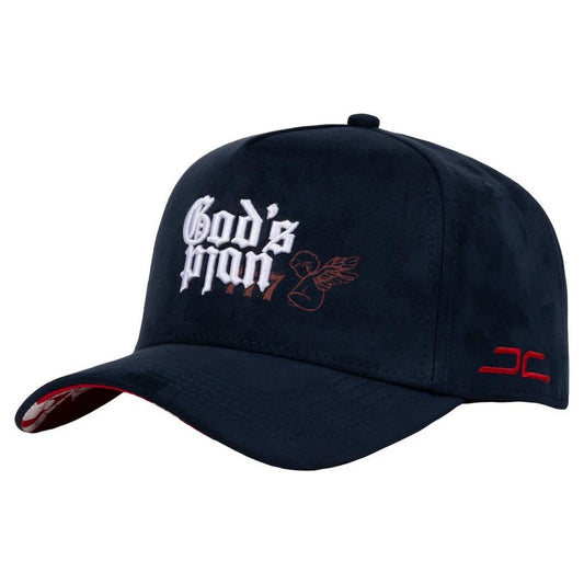 JC HATS NAVY SNAPBACK JC GODS PLAN 1859 NAVY