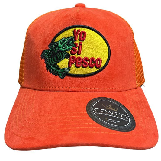 CONTTI HATS SNAPBACK YO SI PESCO YOSIPESCO ORANGE