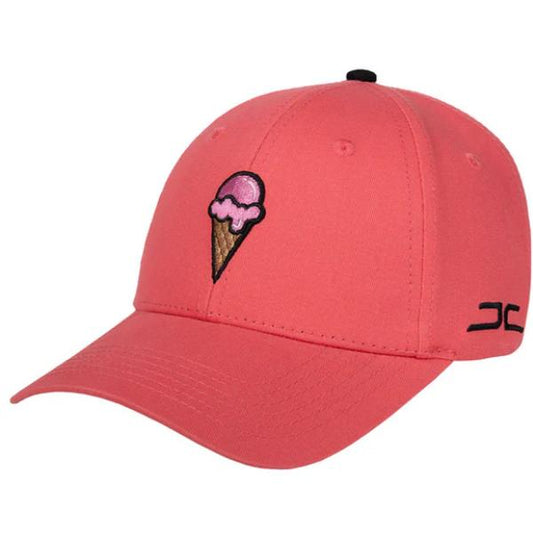 JC HATS PINK WOMENS ICE CREAM CURVE ADJUSTABLE HAT 1785 PINK