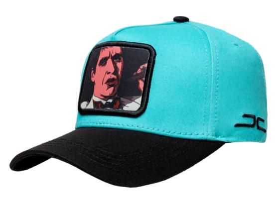 JC HATS BLUE SNAPBACK SCARFACE WORLD 1281 BLUE