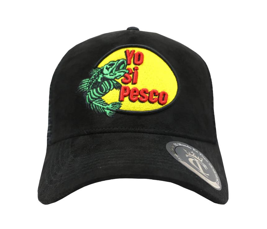 CONTTI HATS YO SI PESCO SNAPBACK BLACK YOSIPESCO BLK