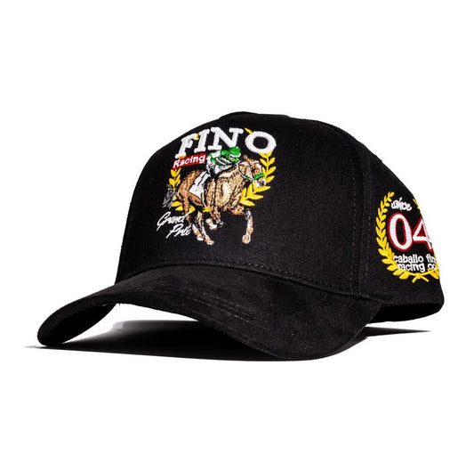 GALLO FINO BLACK SNAPBACK HAT GFFINORACING4 BLK