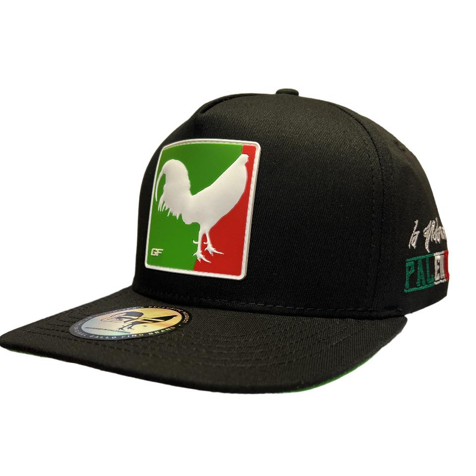 GALLO FINO BLACK SNAPBACK HAT GFMEXICO BLK