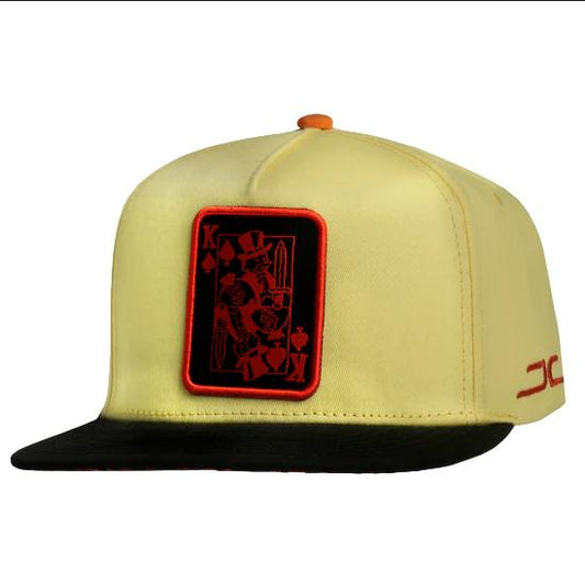 JC HATS KING CARD 1849 YELLBLK