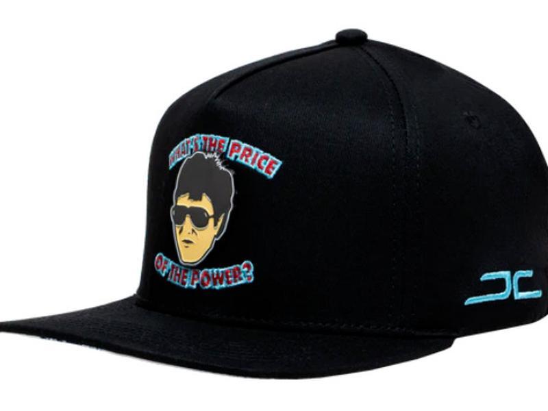 JC HATS BLACK SNAPBACK POWER PRICE 1400 BLKBLUE