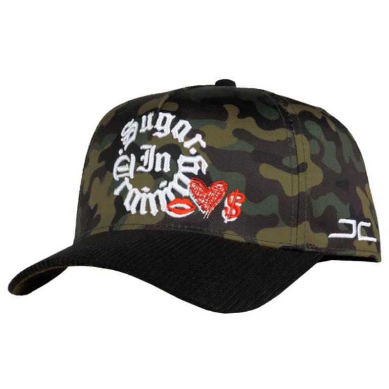 JC HATS SUGAR IN TRAINING 1738 CAMO MENS SNAPBACK