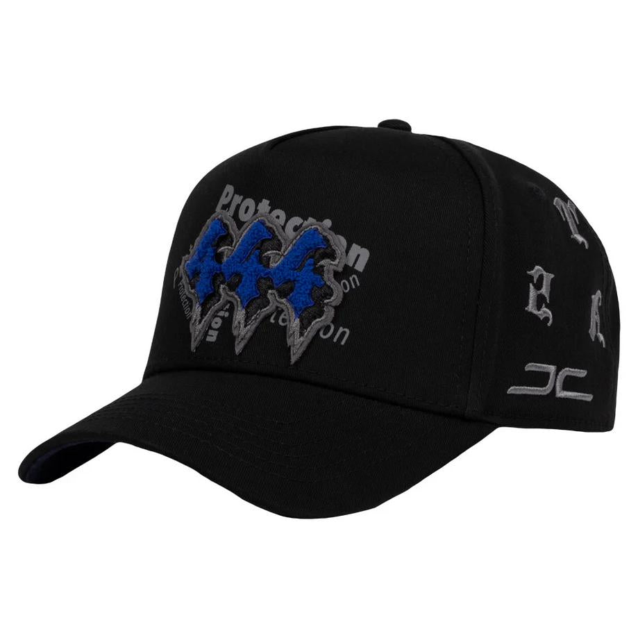 JC HATS BLACK SNAPBACK 444 1855 BLK