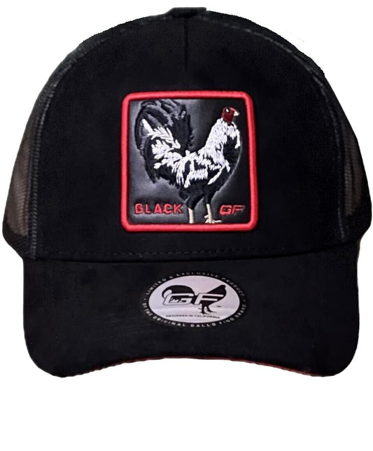 GALLO FINO BLACK SNAPBACK HAT GFGALLONEGRO BLK