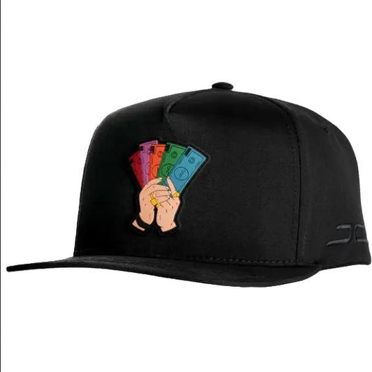 JC HATS NEVER LOOK BACK SNAPBACK 1861 BLK