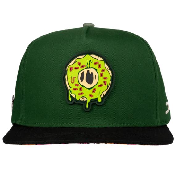 JC Hats Green JC Donuts 1588 Green Baseball Cap for Men - Casual Style