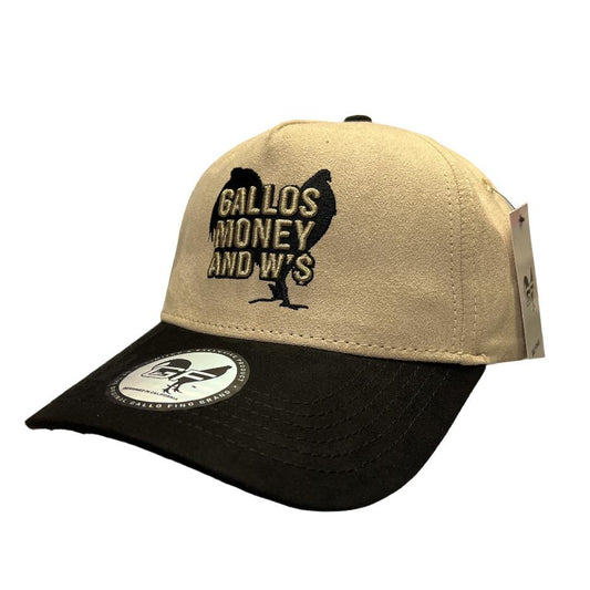 GALLO FINO BEIGE SNAPBACK HAT GFGALLOMONEY BLKBEI