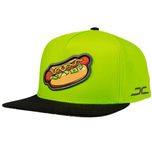 JC HATS GREEN FOOD MONEY DOGS 1647 GREEN