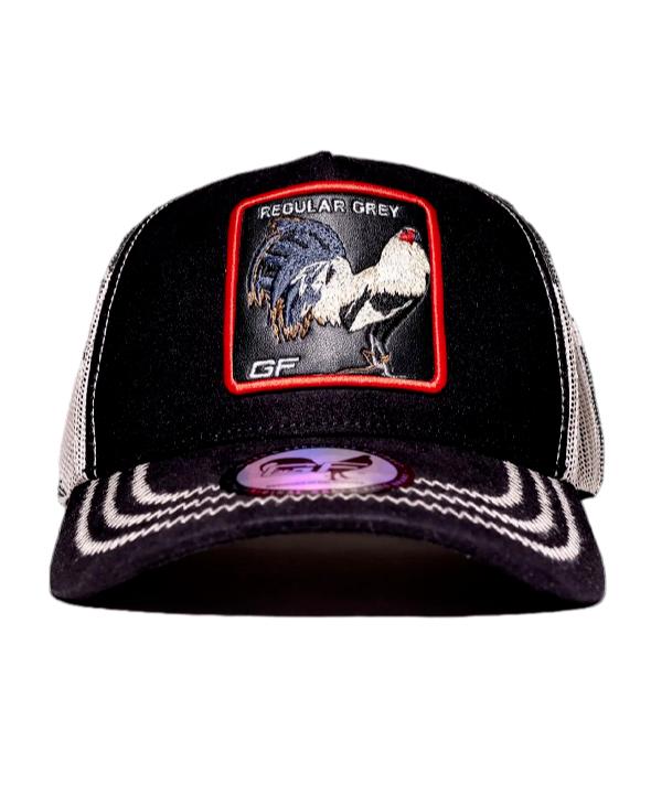 GALLO FINO GREY BLACK SNAPBACK HATS GFREGULARGRY BLKBEI