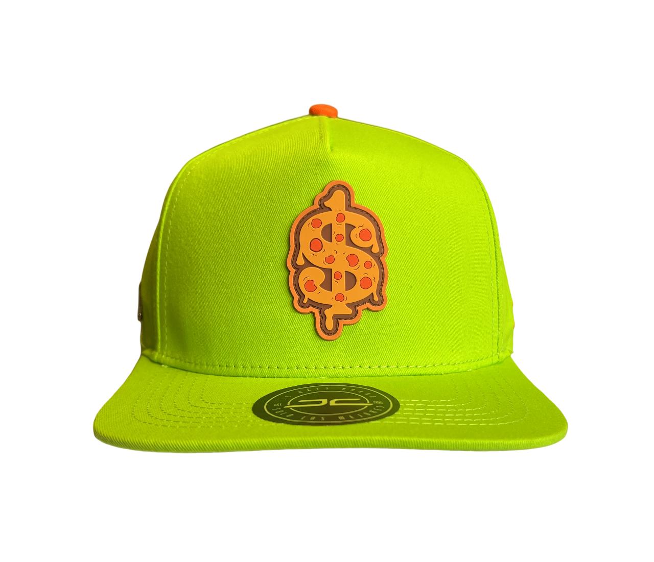 JC HATS GREEN SNAPBACK JC PIZZA 1756 GREENEON