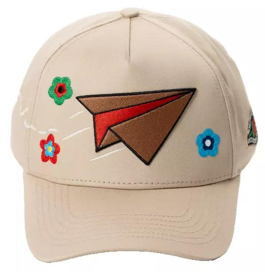 EL CHIQUETE SNAPBACK BEIGE PAPERPLANE ARENA